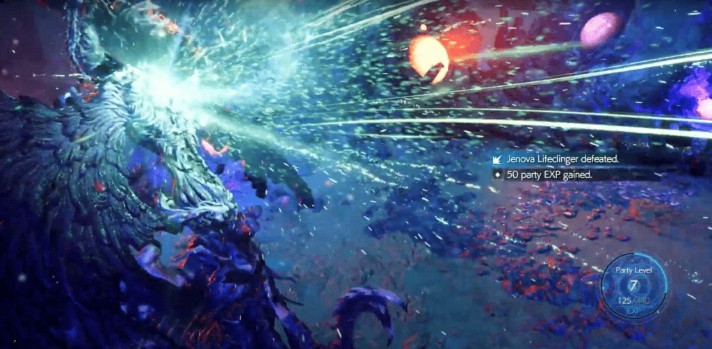 jenova defeated