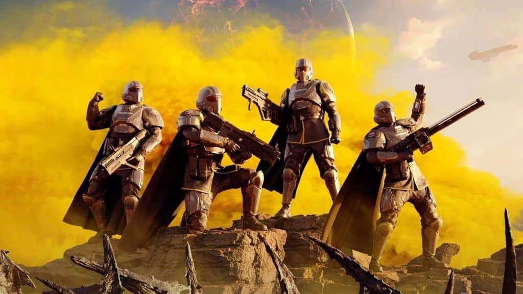 helldivers 2 loading screen