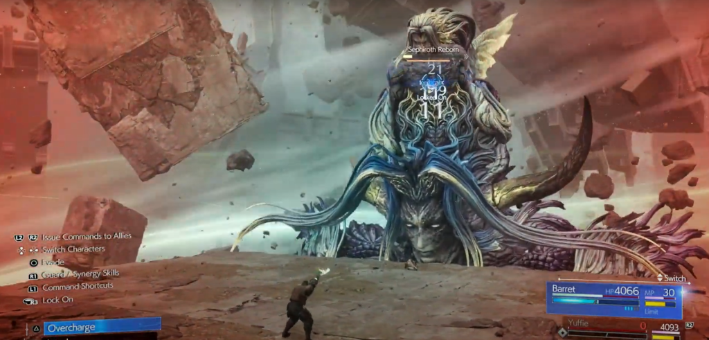 sephiroth battle 2