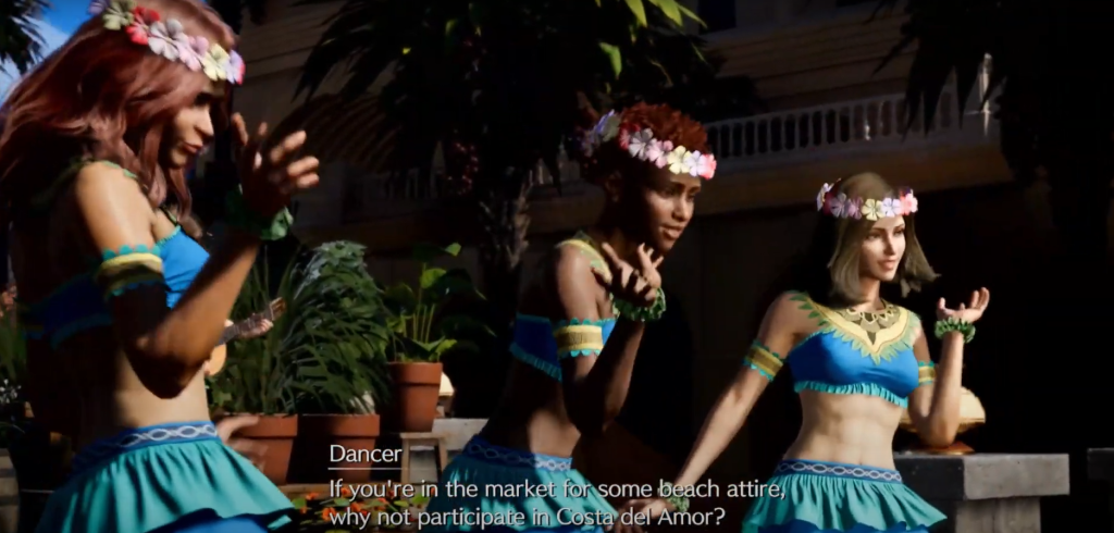 the dancers