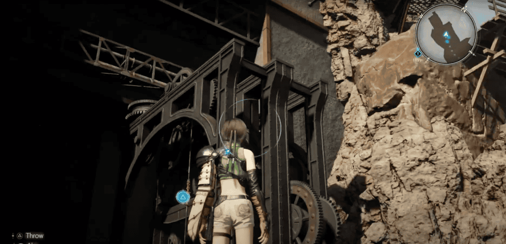 yuffie opens door