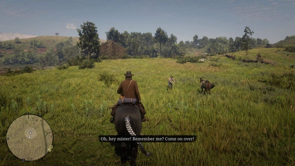 COWBOY ON A HORSE