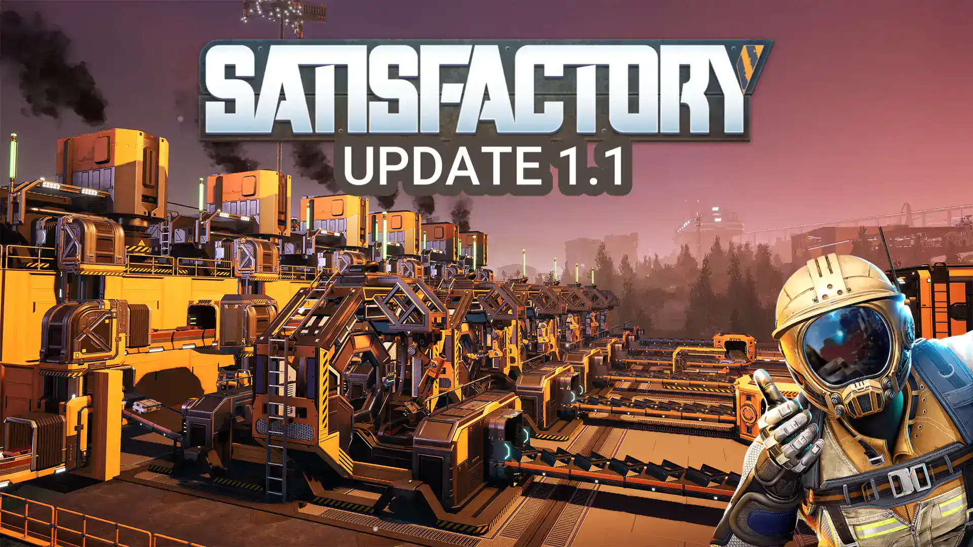 Satisfactory Update 1.1 Lands April 1