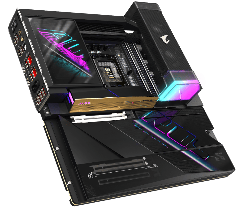AI Motherboard GIGABYTE Z890 AORUS XTREME AI TOP.