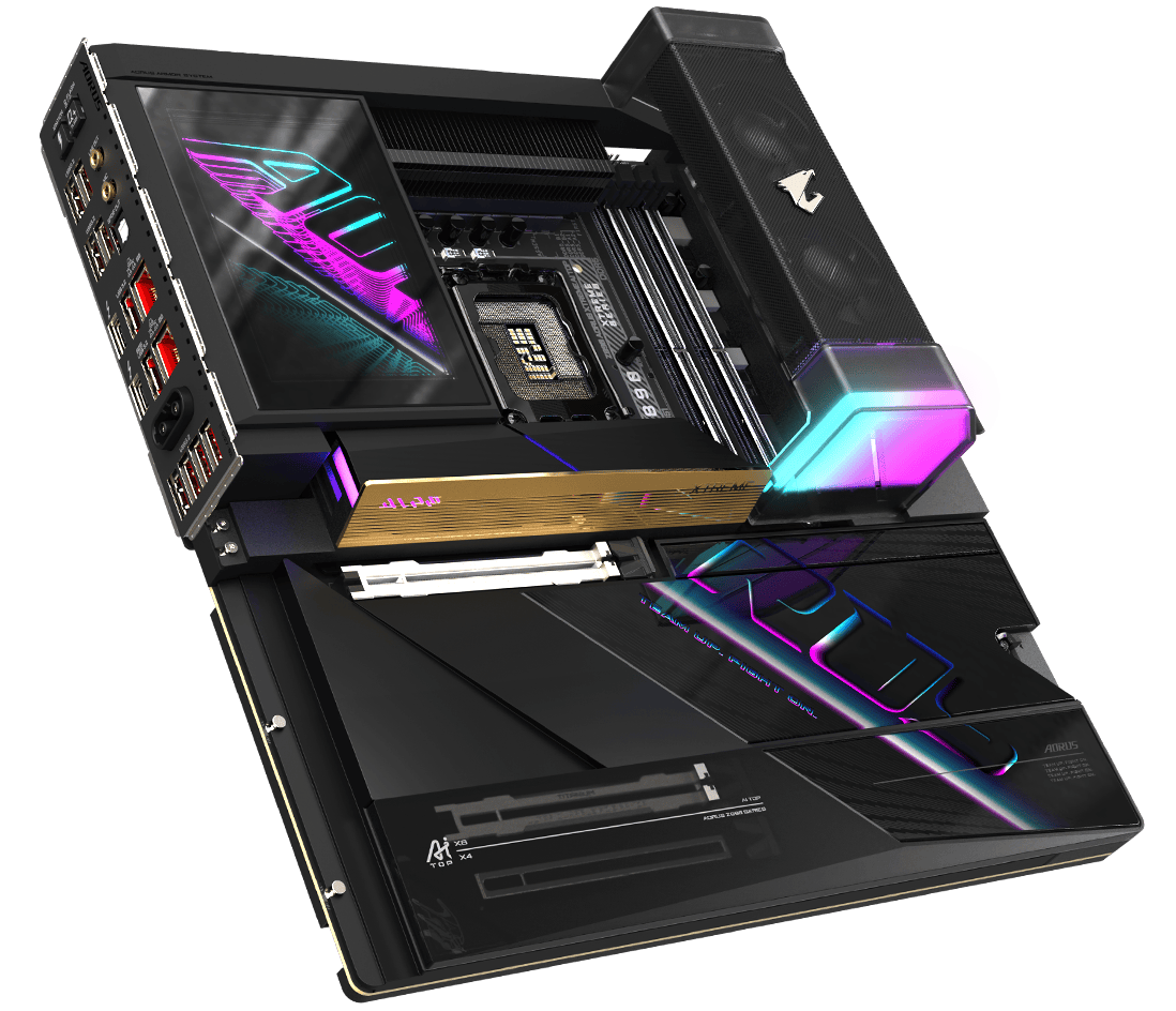 AI Motherboard GIGABYTE Z890 AORUS XTREME AI TOP.