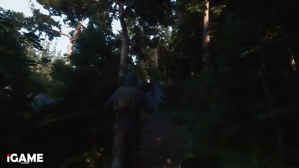 Player exploring forests in ARDEM's open world