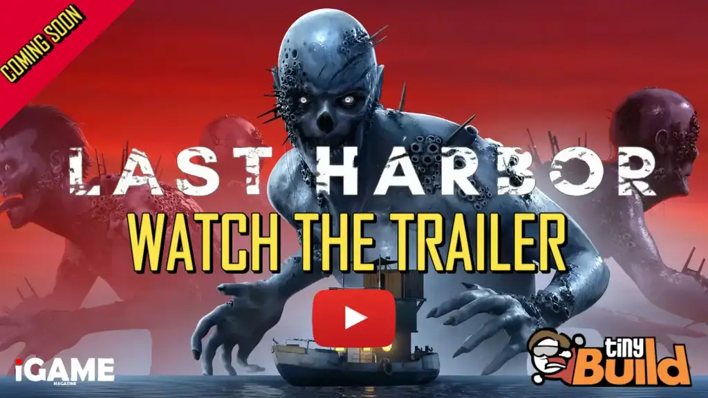 Last Harbor official trailer featuring a giant sea creature attacking a fishing boat