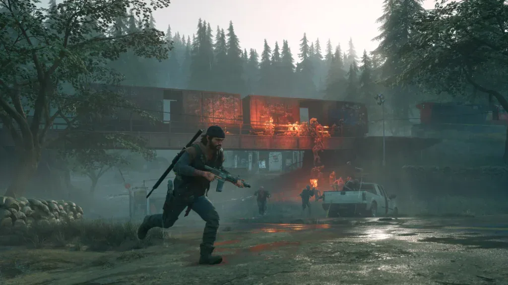 Evaluating the Post-Apocalyptic Open World of Days Gone