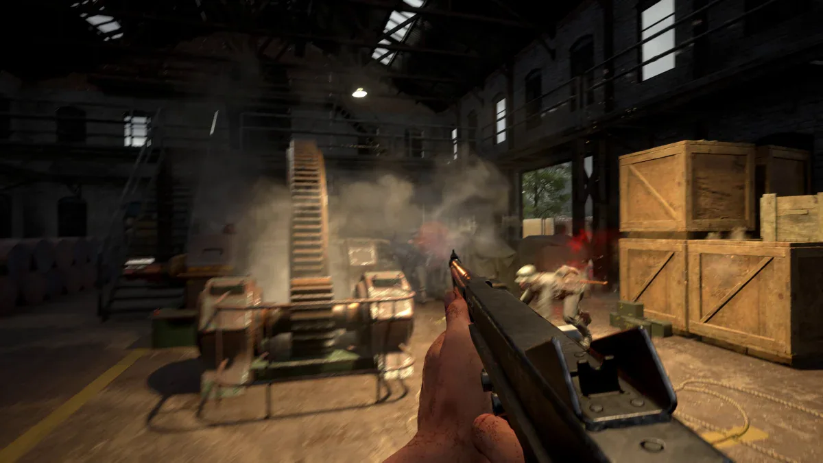 Hell Let Loose infantry advancing in Update 21