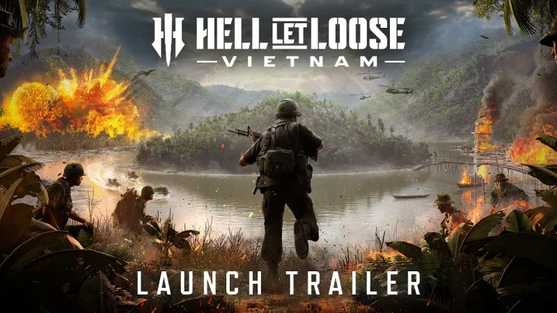 Hell Let Loose: Vietnam Launch Trailer on YouTube