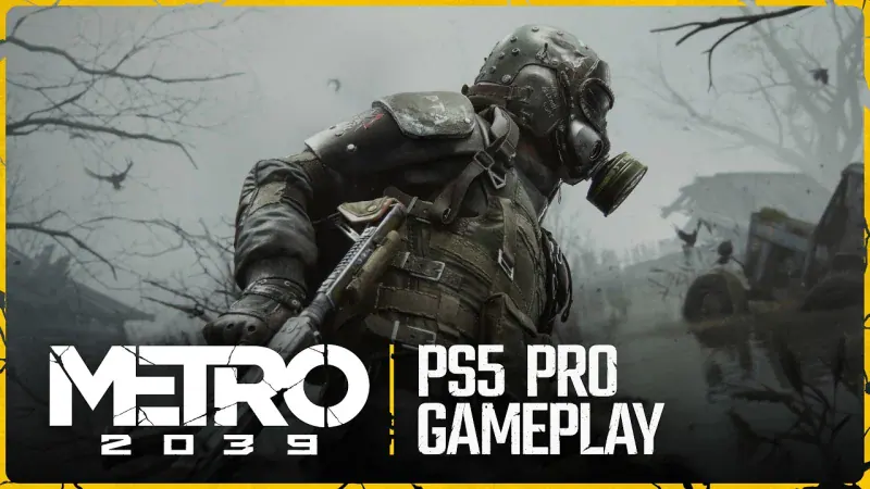 Watch the official METRO 2039 release date reveal and console gameplay trailer on YouTube