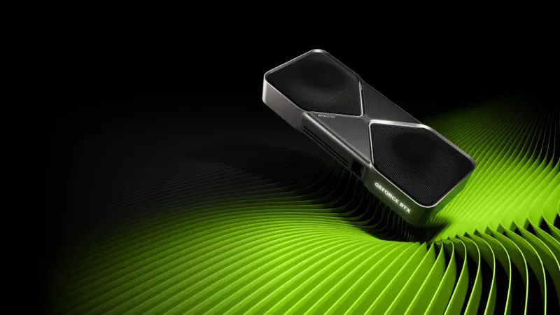 The GeForce RTX 5090 Founders Edition graphics card