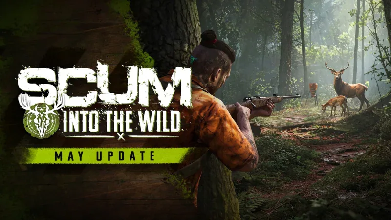 Watch the official SCUM Into the Wild trailer on YouTube