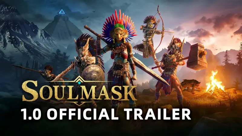 Soulmask 1.0 Official Trailer on YouTube