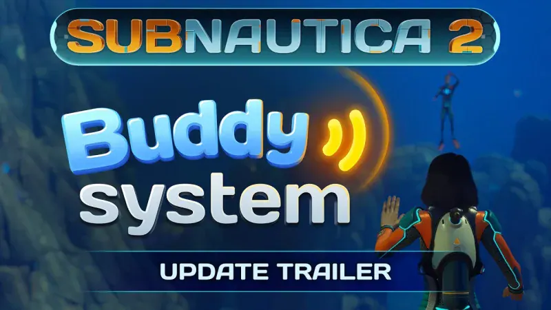 Watch the official Subnautica 2 Buddy System update trailer