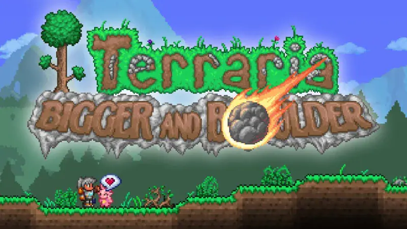 Terraria 1.4.5 Bigger & Boulder Official Trailer on YouTube