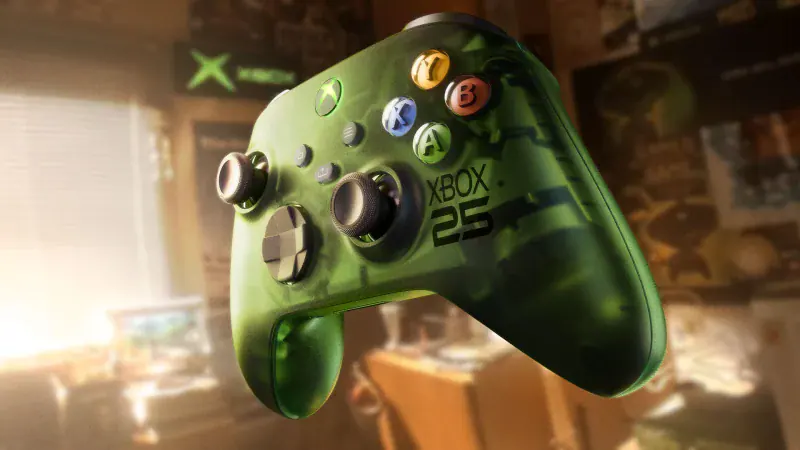 Xbox Wireless Controller X25 Special Edition with original-style ABXY button colours