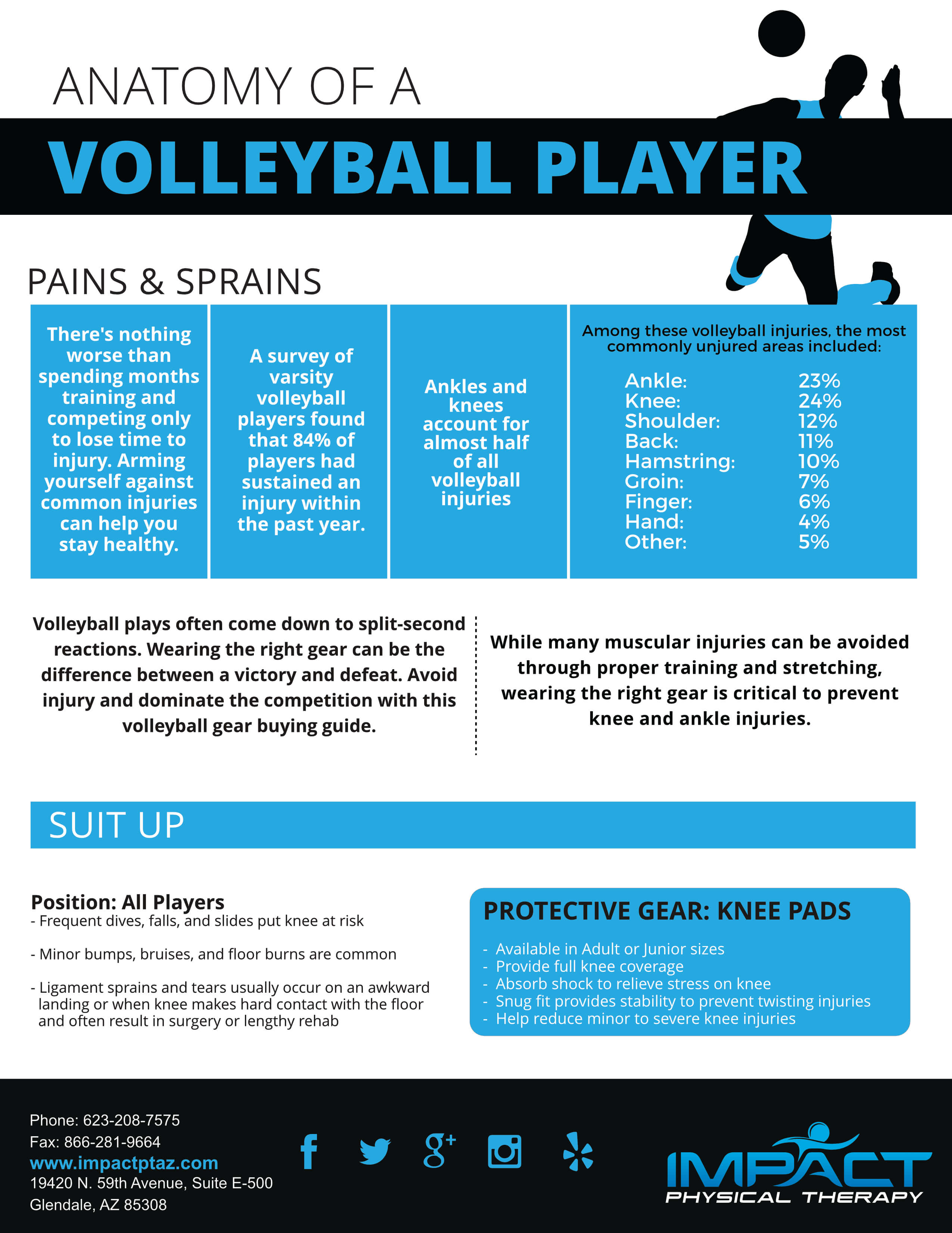 Anatomy of a Volleyball Player