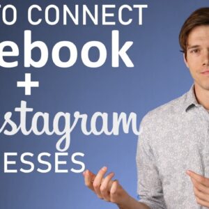 Connect Instagram & Facebook Business Accounts (Easy Tutorial) - Grow FASTER with LESS WORK