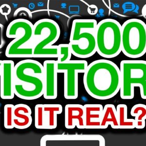 Buy 22,500+ Website Visitors Cheap (Is It REAL?)
