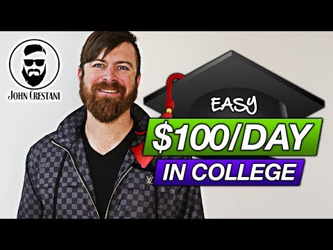 Earn $100 Per Day Posting Flyers At Colleges (EASY Money-Making Method)