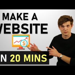 How To Build A Website in 20 Minutes (Wordpress Tutorial 2021)