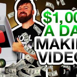 How To Make $1,000 A Day On YouTube