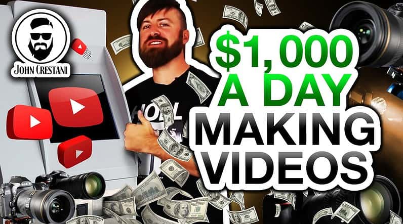 How To Make $1,000 A Day On YouTube