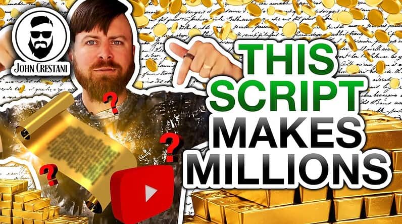 How To Script Youtube Videos To Make More Money (Million Dollar Script)