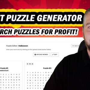 Instant Puzzle Generator Review: Make Money With Wordsearch Puzzles