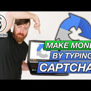 Make Money Typing Captchas (So Easy ANYONE Can Do It)
