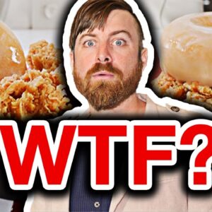 Millionaire Reacts To KFC Donut Sandwich TV Ad