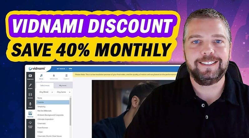 Vidnami Discount: 40% Off Vidnami Coupon Promo (Content Samurai)
