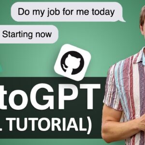 AutoGPT Tutorial - More Exciting Than ChatGPT
