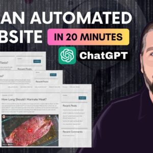 How to Build A Website With ChatGPT & AIWiseMind (Tutorial)