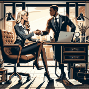 how to end a sales interview