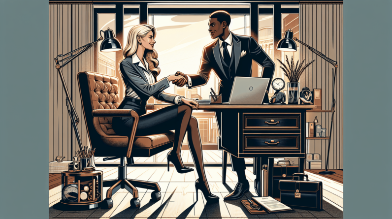 how to end a sales interview