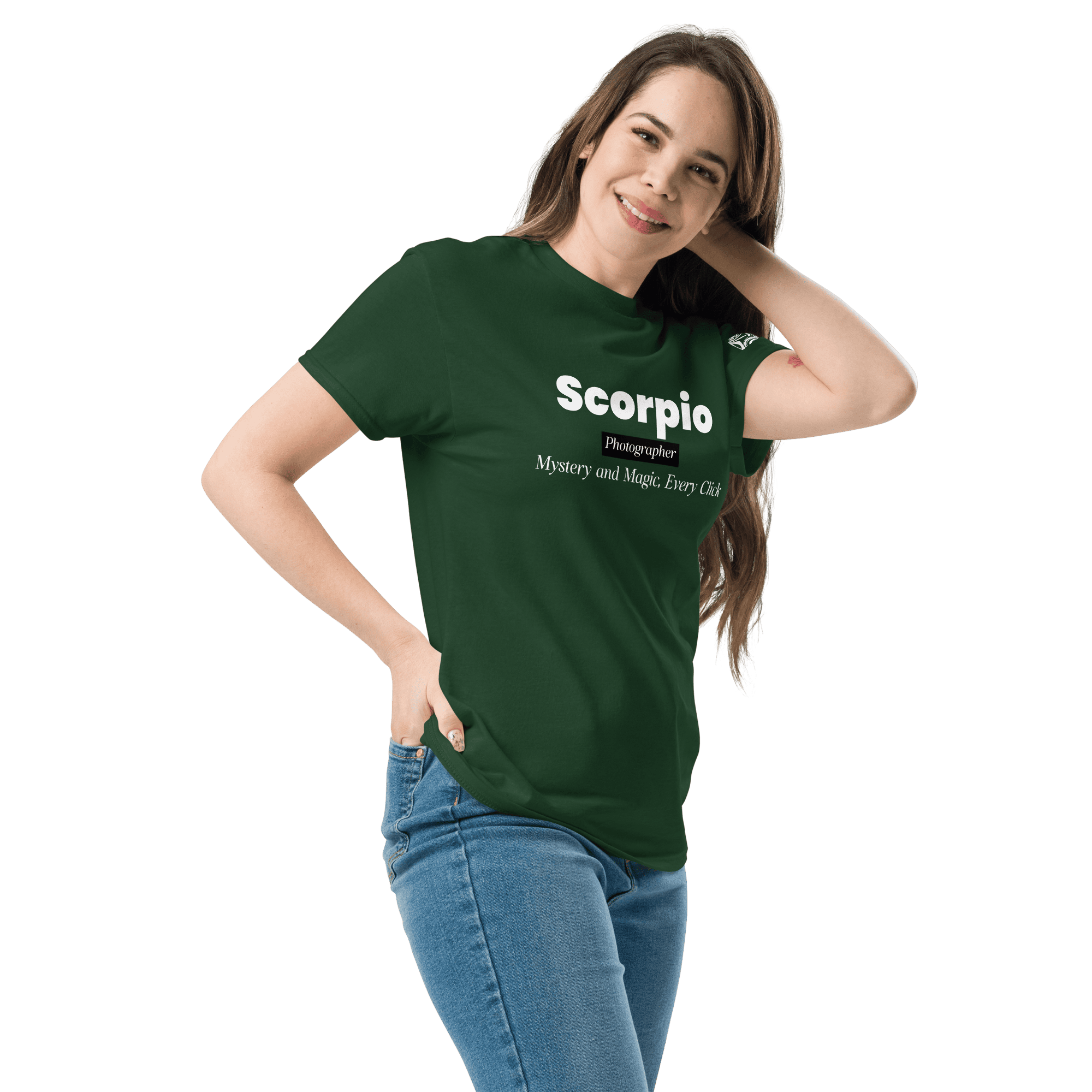 unisex-classic-tee-forest-green-left-front-674ea00a65e5b