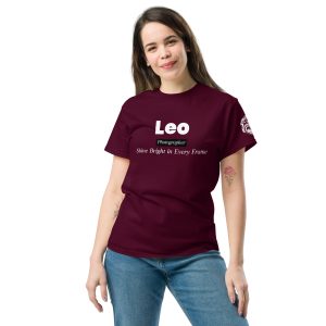 unisex-classic-tee-maroon-front-674e9d9dba825