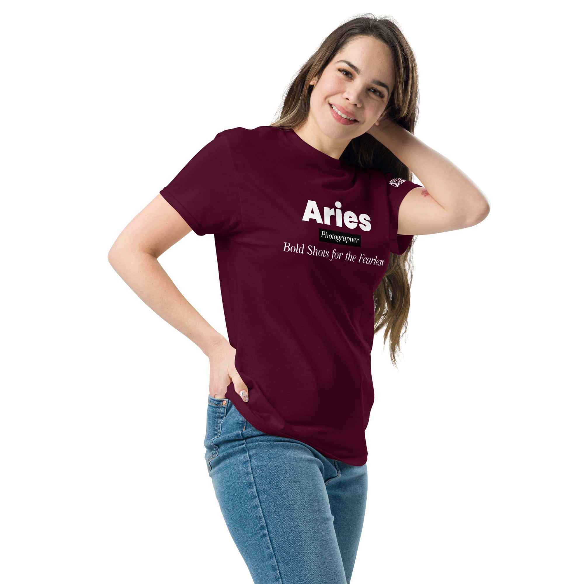 unisex-classic-tee-maroon-left-front-674b77ac5e262