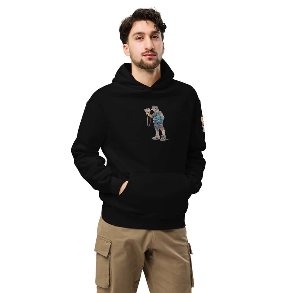 Dépt. Des Arts Oversized hoodie ( Paint Design)