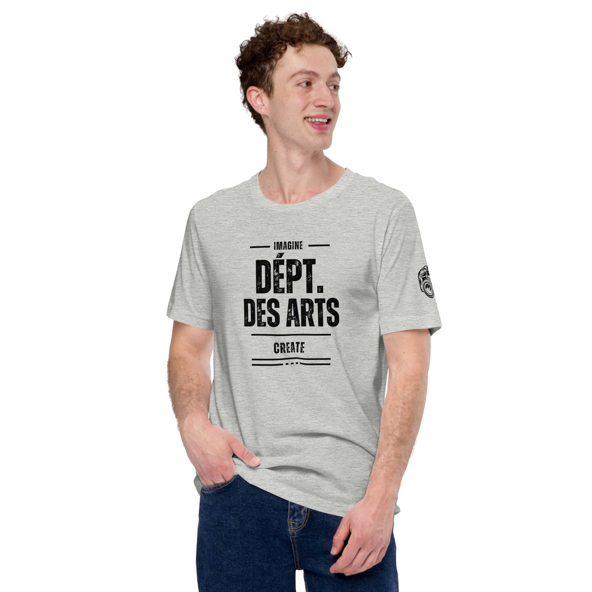 Dépt. des Arts — Imagine Create t-shirt, black