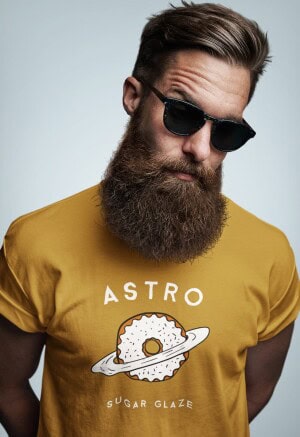 Astro graphic White-IPQ Apparel