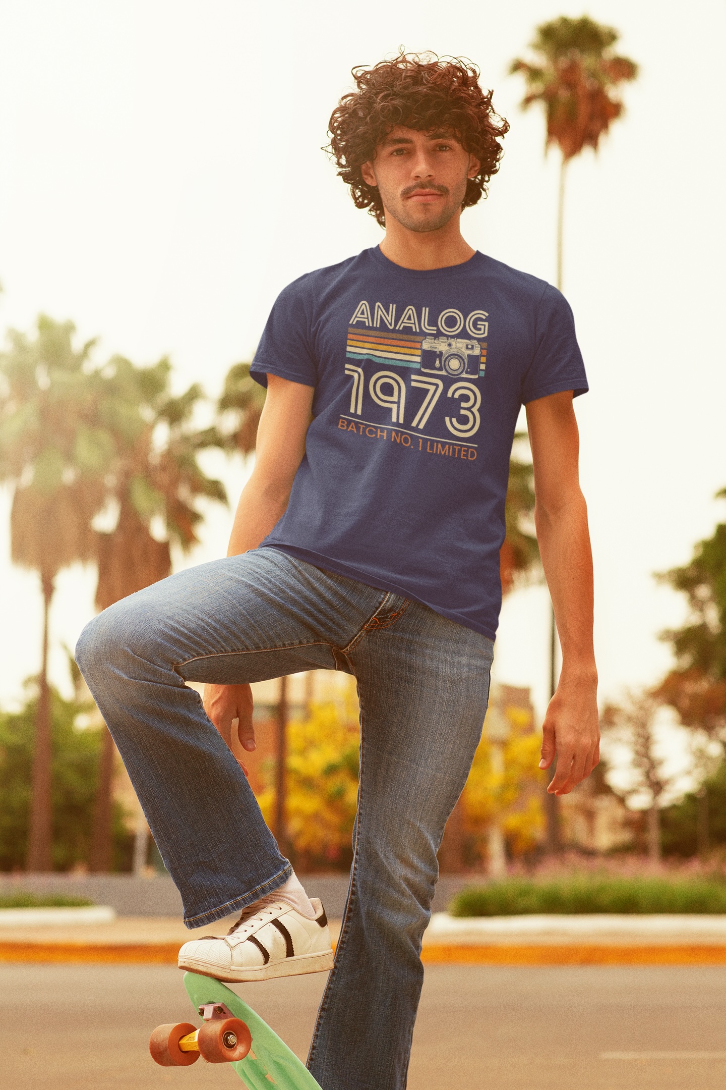 Retro Revival — Analog 1973 retro tee