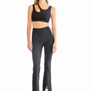 Cut Out Boot Cut Leggings