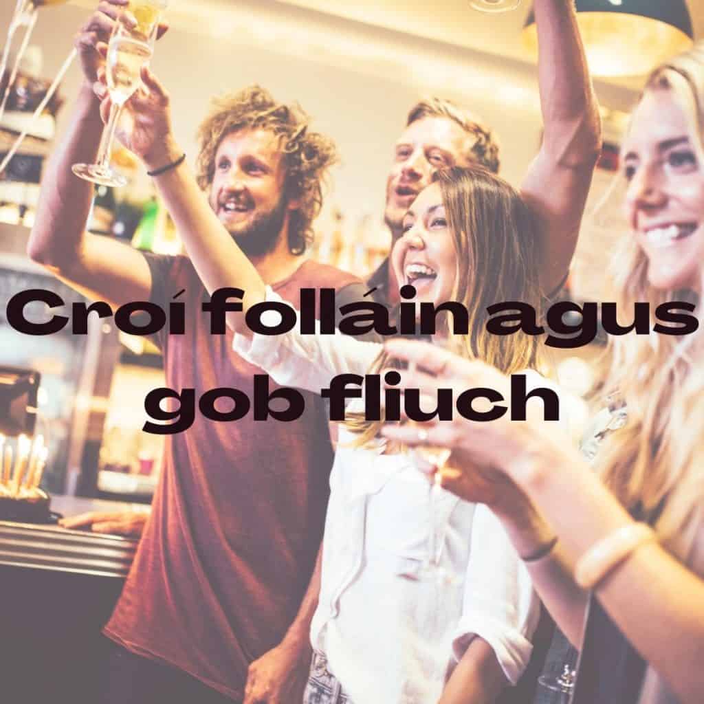 Croí folláin agus gob fliuch