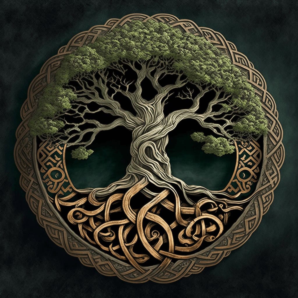 Celtic Tree of Life artist Impression