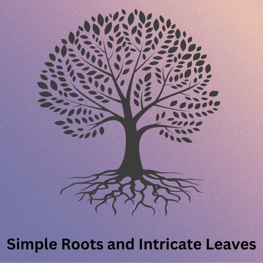 Simple Roots and Intricate Leaves