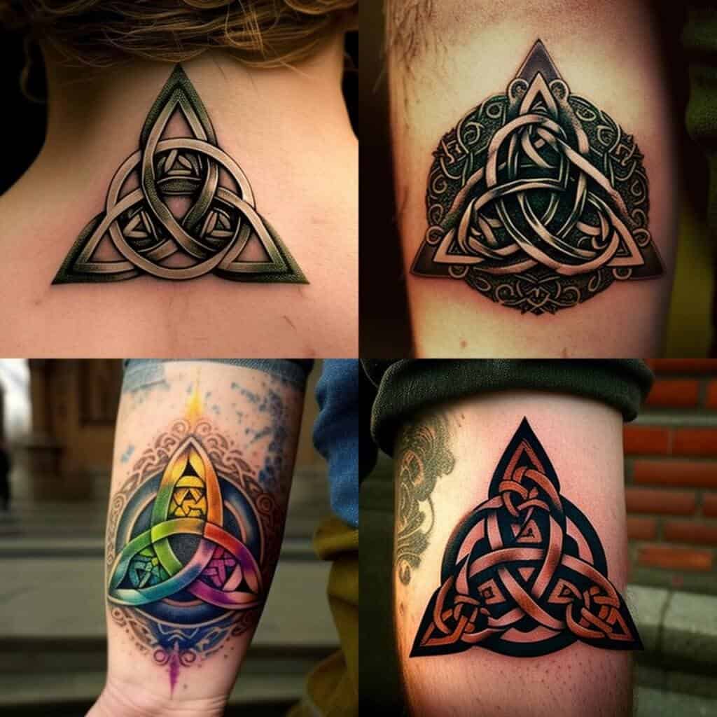 Trinity Knot Tattoos