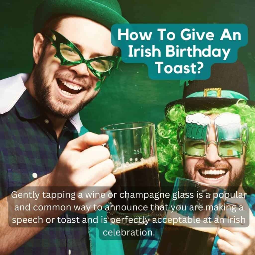 Celebrating Irish culture with friends during a lively St. Patrick's Day toast.